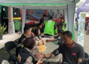 RS Bhayangkara TK II Sartika Asih Gelar Bhaktikes HUT Bhayangkara ke-79 di Kantor Gojek Bandung