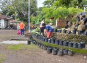 Polres Loteng Dukung Penuh Pekarangan Lahan Bergizi Milik Warga di Desa Labulia.