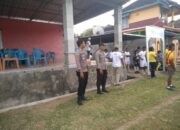 Polsubsektor Brang Ene Lakukan Pengamanan Pertandingan Sepak Bola di Desa Mura, Sekaligus Ajak Warga Jaga Kamtibmas