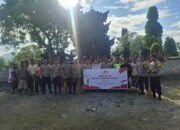 Polres Sumbawa Barat Gelar Bakti Religi di Pura Penataran Peed Sambut Hari Bhayangkara ke-79