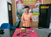 Peredaran Narkotika Melalui Paket Online, Polres Sumbawa Berhasil Mengamankan Puluhan Gram Ganja