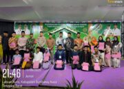 Polsek Lape Perketat Pengamanan Penutupan Musabaqoh Tilawatil Qur’an Ke-36 Tingkat Kec. Lape tahun 2025.