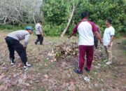 Polsek Kempo Gelar Bakti Sosial di Pura Karang Dewata Dalam Rangka HUT Bhayangkara ke-79