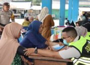 Sambut Hari Bhayangkara ke-79, Polres Bima Kota Gelar Bakti Kesehatan untuk Masyarakat
