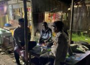 Pantai Aktivitas Masyarakat dan Cegah Potensi Guankamtibmas Polsek Sanggar Laksanakan Patroli Dialogis Malam Hari