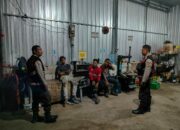 Patroli Dialogis Polsek Sekongkang, Sosialisasikan Keselamatan Kerja dan Aplikasi SELAMAT