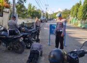 Kanit Propam Polsek Wawo Gelar Gaktibplin, Periksa Disiplin dan Kelengkapan Personel