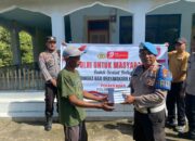 Memakmurkan Masjid dan Bantu Sesama Polsek Tambora Sambut HUT Ke-79 Bhayangkara