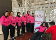 Polresta Manokwari Gelar Bakti Kesehatan Donor Darah Sambut HUT Bhayangkara ke -79