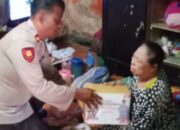 Polri Peduli : Kasikum dan Anggota Salurkan Bansos dalam Rangka Hari Bhayangkara ke-79