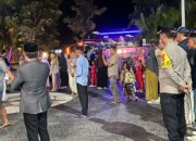 Kapolres Dompu Sambut Kedatangan Jamaah Haji Kloter 12 Kabupaten Dompu Tahun 1446 H / 2025 M