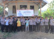 Jelang Hari Bhayangkara ke-79, Kapolres Sumbawa Barat Serahkan Hasil Bedah Rumah kepada Penerima Manfaat