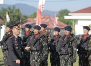 Kapolres Lotara Pimpin Upacara HUT Bhayangkara ke-79, Polri Siap Jadi Mitra Pembangunan