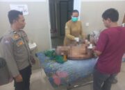 Polres Loteng Olah TKP Penemuan Mayat Lansia di Pringgarata.