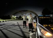 Polisi Aktif Patroli di Jalur Rawan BIL Kediri, Keamanan Masyarakat Jadi Prioritas