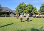 Kapolres Sumbawa Barat Pimpin Apel Pagi, Tekankan Penguatan Nilai Tri Brata dan Catur Prasetya
