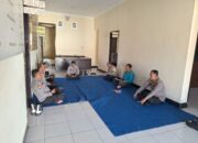 Perkuat Taqwa dan Keimanan, Polsek Seteluk Gelar Binrohtal Rutin bagi Personel