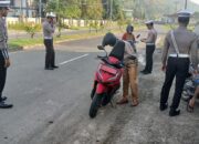 Sat Lantas Polres Sumbawa Barat Gelar Operasi Patuh Rinjani 2025, Melangkah HEBAT dalam Melayani dan Mengayomi Masyarakat