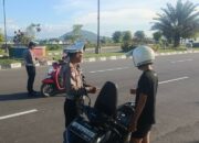 Operasi Patuh Rinjani 2025: Penertiban Kendaraan R-2 di Jalur Cepat Lombok Barat