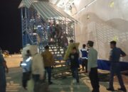 Polsek Kawasan Pelabuhan Laut Bima Laksanakan Pengamanan Embarkasi dan Debarkasi Kapal KM. LEUSER di Pelabuhan Bima