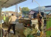 Tiga Pilar Kelurahan Bugis Gelar Gotong Royong Bersihkan Kantor Lama untuk Kantor Koperasi