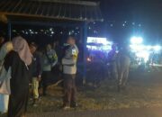 Kapolsek Donggo Pimpin Patroli dan Pengamanan Pembukaan MTQ Tingkat Kecamatan Donggo