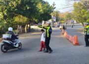 Demi Kelancaran Arus Lalulintas di Jam Sibuk, Satlantas Polres Bima Gelar PAM Rawan Pagi di Titik Rawan