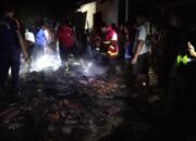 Rumah Panggung di Moyo Hilir Ludes Dilahap Api, Diduga Akibat Korsleting Listrik