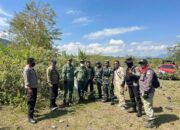 Patroli Gabungan TNI-Polri dan SPTN II Amankan Kawasan Hutan Taman Nasional Tambora
