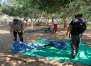 Polsek Wawo Bubarkan Kegiatan Perjudian Sabung Ayam dan Bola Adil di Desa Kambilo