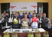 Polisi Bongkar Praktik Ilegal Suntik Gas Melon, Tiga Pelaku Diamankan