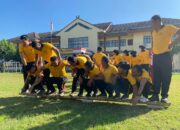 Mini Game di Polres Bima Kota, Tingkatkan Kekompakan Personel Melalui Permainan Seru