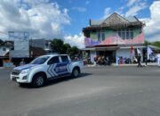 Polres Sumbawa Barat Kawal Pawai Budaya Nusantara HUT ke-62 SMPN 01 Taliwang