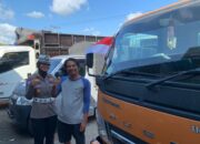 Merah Putih di Jalan Raya: Satlantas Gerung Ajak Pengendara Rayakan Kemerdekaan