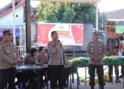 Polres Sumbawa Barat dan Perum Bulog Gelar Bazar Beras Murah di Poto Tano