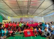 Polres Lombok Utara Gelar Gowes Kamtibmas, Bakti Kesehatan, dan Bakti Sosial di Desa Selengen