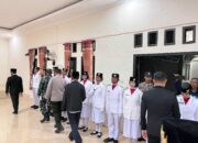 Pengukuhan Paskibra Kecamatan Lunyuk, Siap Kibarkan Merah Putih di HUT RI ke-80