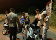 Cegah Kriminalitas, Polsek KPL Tano Rutin Gelar KRYD di Gerbang Pulau Sumbawa
