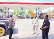 Polsek Gerung Intensifkan Patroli SPBU dan Perkantoran di Lombok Barat