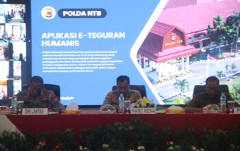 Wujudkan Layanan Publik Prima, Polda NTB SosialisasiTerobosan Dua Aplikasi Baru