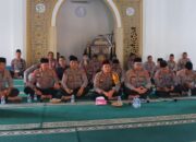 Polres Lombok Utara Gelar Binrohtal Rutin, Perkuat Keimanan dan Mental Personel