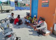 Personel Polsek Kawasan Pelabuhan Laut Bima Gelar Patroli Rutin dan Himbauan Kamtibmas di Area Pelabuhan