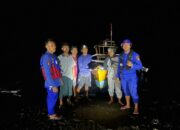 Gerak Cepat! KP XXI-2012 Polairud Polda NTB Selamatkan Tiga Nelayan yang Hanyut di Perairan Gili Sulat