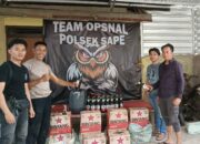 Jelang Pergantian Tahun, Polsek Sape Sita Ratusan Botol Minuman Beralkohol