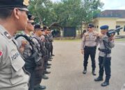 Sat Samapta Polres Bima Kota Gelar Latihan Menembak Gas Air Mata (Flashball) Bersama Sat Brimob Kompi C Polda NTB