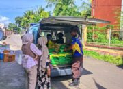 Ringankan Beban Warga, Sat Binmas Polres Dompu Gelar Gerakan Pangan Murah GPM Polri