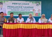 Bhabinkamtibmas Desa Lamusung Hadiri Penyuluhan Pemilahan Sampah dalam Program Pembangunan Desa