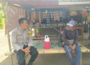 Bhabinkamtibmas Sekotong Dampingi Petani Perkuat Ketahanan Pangan