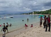 Patroli Samapta Polres Lobar Amankan Pantai Elak-Elak Sekotong