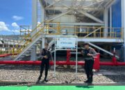 Unit Pamobvit Sat Samapta Polres Bima Kota Lakukan Pengamanan dan Patroli di Objek Vital PLTMG Bonto Bima
